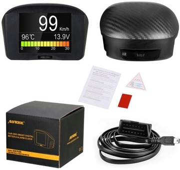 Autool x50plus Wyświetlacz HEAD-UP HUD OBD2 LCD 12