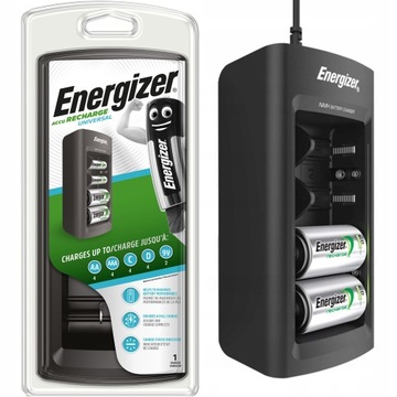 Ładowarka ENERGIZER Universal Akumulatorków AAA R3 AA R6 C R14 D R20 9V