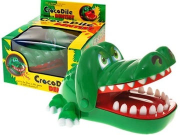 Gra KROKODYL U DENTYSTY BOLĄCY chory ZĄBEK refleks