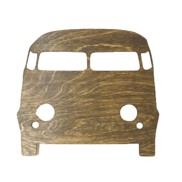 Lampka nocna LED drewniana dla dzieci AUTO, lampka BUS autko