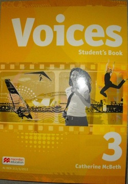 Voices 3 Studen's Book podręcznik + CD