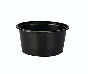 Pojemniki czarne SOS DIP Dressing 80ml 71mm 100szt