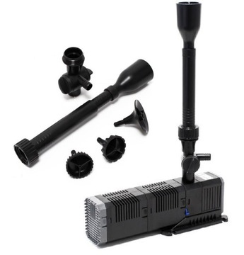 КРАСИВЫЙ ФОНТАН В ПРУДЕ ВОДЯНОЙ НАСОС 900Л/Ч Фонтан для пруда