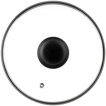 КРЫШКА СТЕКЛЯННАЯ КРЫШКА КАСТРЮЛЯ 30см, УНИВЕРСАЛЬНАЯ, ТЕРМОСТОЙКАЯ