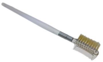 Кисть для укладки бровей и гребешок для ресниц 16 см.