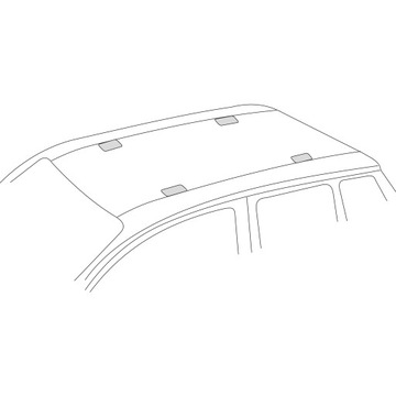 KUFR STŘEŠNÍ NOSNÍKU AMOS OPEL VIVARO I A