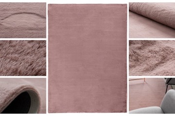 ДЕТСКИЙ КОВЕР 60х100 МЯГКИЙ ПЛЮШ КРОЛИК ЦВЕТА