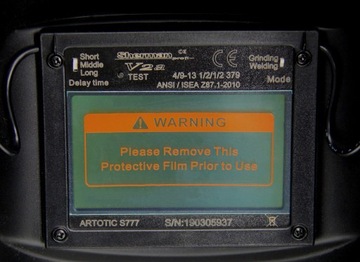 Визор Sherman V2a с автоматическим затемнением.