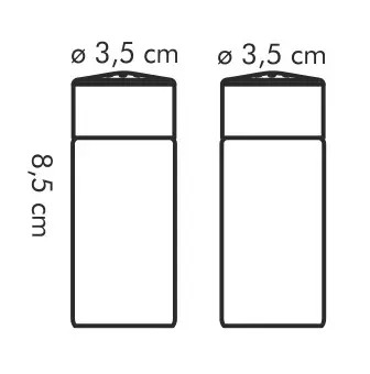 TESCOMA СОЛЬ ДЛЯ СПЕЦИЙ + СОЛНКА ДЛЯ ПЕРЦА