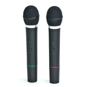 НАБОР КАРАОКЕ USB SD MP3 BLUETOOTH + 2 БЕСПРОВОДНЫХ МИКРОФОНА