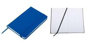 Notatnik A5 z okładką moleskin na gumkę kolory