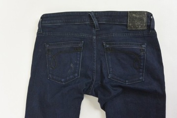 CALVIN KLEIN SPODNIE JEANS RURKI SKINNY roz W26L32