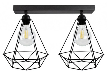 LAMPA SUFITOWA ŻYRANDOL PLAFON BRYLANT EDISON LED