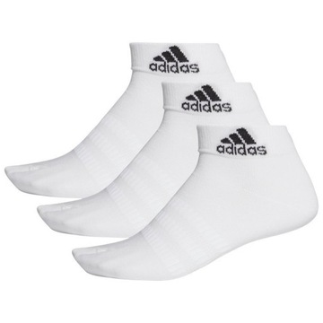 ADIDAS SKARPETY ŚREDNIE r.43-45 BIAŁE 6PAK NOWOŚĆ