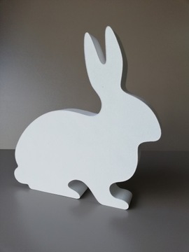 KRÓLICZEK - ZAJĄCZEK ozdoba dekoracja 3D dekor