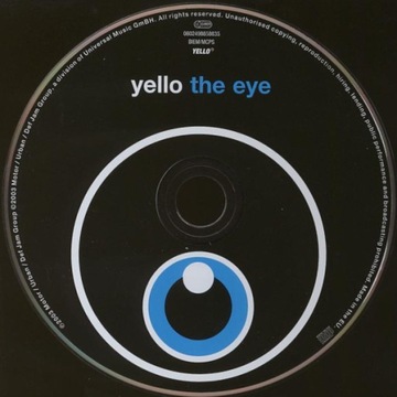 Yello THE EYE 1CD SOUL ON ICE PLANET DADA JUNIOR B