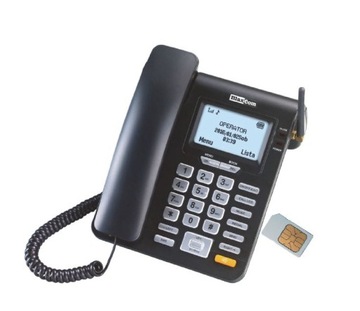 TELEFON STACJONARNY NA KARTĘ SIM MAXCOM MM28D