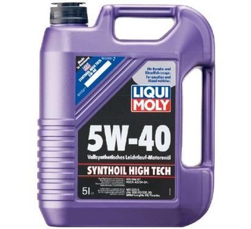 Olej Liqui Moly Synthoil High Tech 5 l 5W-40