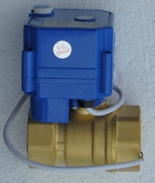 КЛАПАН 12 В 5/4 дюйма ШАРОВОЙ электромагнитный клапан DN32 с приводом