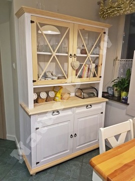 Книжный шкаф из вощеного дерева Модель 11 - HACIENDA HIT