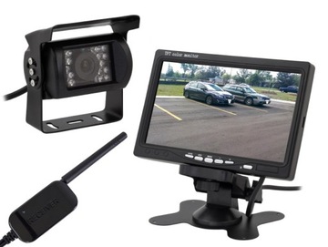 BEZPRZEWODOWA KAMERA COFANIA +MONITOR LCD 7