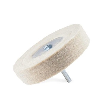 ДИСК ПОЛИРОВАЛЬНЫЙ ДИСК 100x20 ВОЙЛОК НА ХВОСТОВИКЕ P