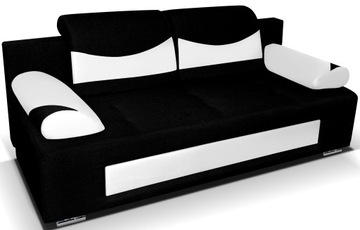 Kanapa sofa 3DL pojemnik funkcja spania sprężyny