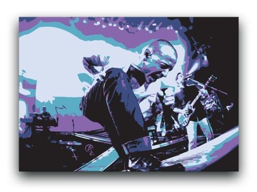 Linkin Park - OBRAZ 80x60 - canvas plakat rock