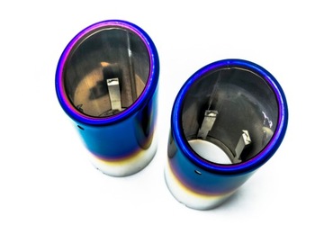 Накладки на выхлопные трубы VW SEAT SKODA 70 мм TSI