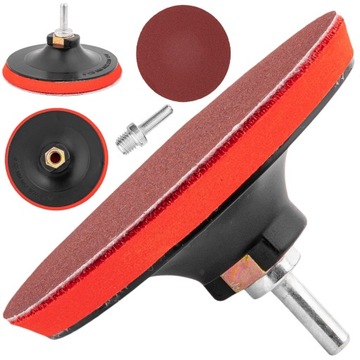 DYSK CZEPNY DO SZLIFIERKA WIERTARKA 125MM+ ADAPTER
