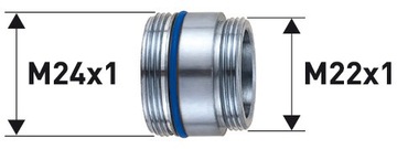 Adapter do kranu Neoperl Cache STD M24x1 /M22x1