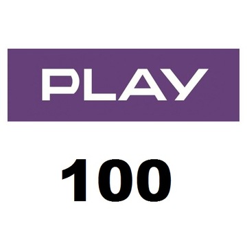 Doładowanie Play 100 zł