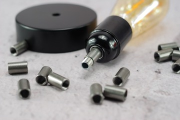 Гайка М10 гладкая для ламп и светильников