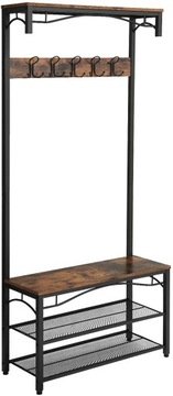 WIESZAK GARDEROBA SZAFKA NA BUTY INDUSTRIALNA LOFT
