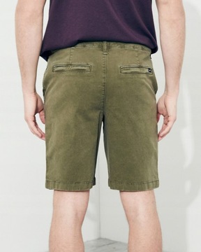 HOLLISTER by Abercrombie Szorty Spodenki Olive 31