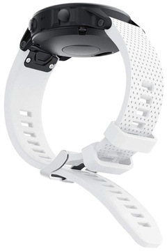 BIAŁY Silikonowy Pasek Garmin FENIX 6S QuickFit
