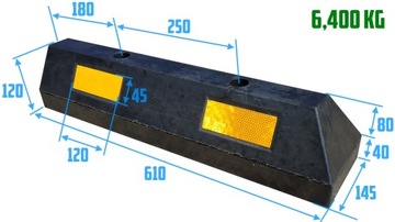 Разделитель парковочного лимита 1830*120*14