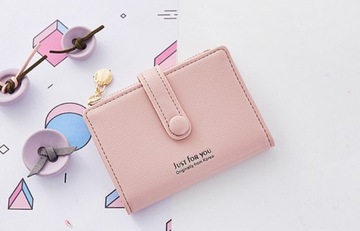 КОШЕЛЕК ЖЕНСКИЙ РОЗОВЫЙ КРАСНЫЙ КОШЕЛЕК