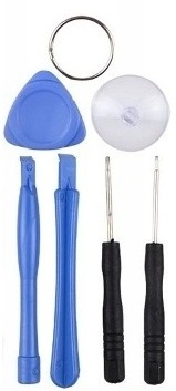 Набор инструментов для ремонта телефонов и планшетов.