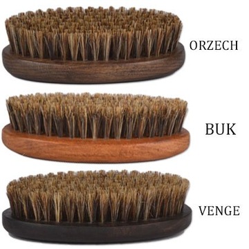 Щетка для бороды с щетиной кабана 100%