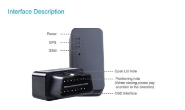 GPS GSM OB22 для отслеживания транспортных средств Plug & Play
