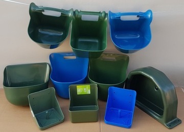 Karmidło Poidło dla koni 12l z haki i pałąk 5szt