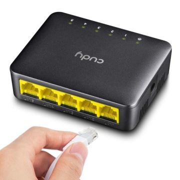 LAN SWITCH 5-портовый FS105D 10/100 Мбит/с Быстрый