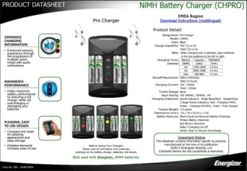 ENERGIZER PRO + ЗАРЯДНОЕ УСТРОЙСТВО 4 x R6 AA 2000 мАч