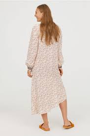 H&M Sukienka z długim rękawem rozm.34(XS)