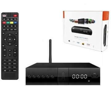 ДЕКОДЕР ЭФИРНОГО ТВ-ТЮНЕРА HD DVB-T DVB-T2 / WiFi