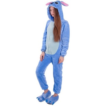 STITCH STICZ STICH PIŻAMA Jednoczęściowa Kigurumi Onesie Dres L 165-174 cm