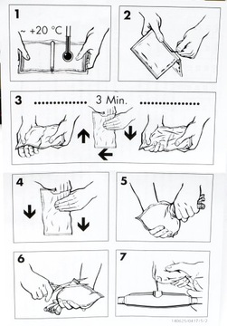 Смола в двухкамерной фольге EG 80мл 134999