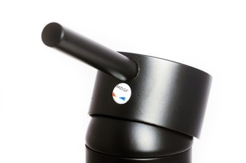 НАСТОЙЧИВОЙ МАТОВЫЙ ЧЕРНЫЙ СМЕСИТЕЛЬ ДЛЯ УМЫВАЛЬНИКА, ВЫСОКИЙ