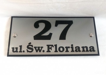 3D адресная табличка, 3D номер дома, штаб-квартира